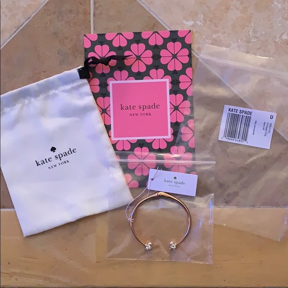 Kate Spade Lady Marmalade Open Cuff Bracelet. - Picture 6 of 9